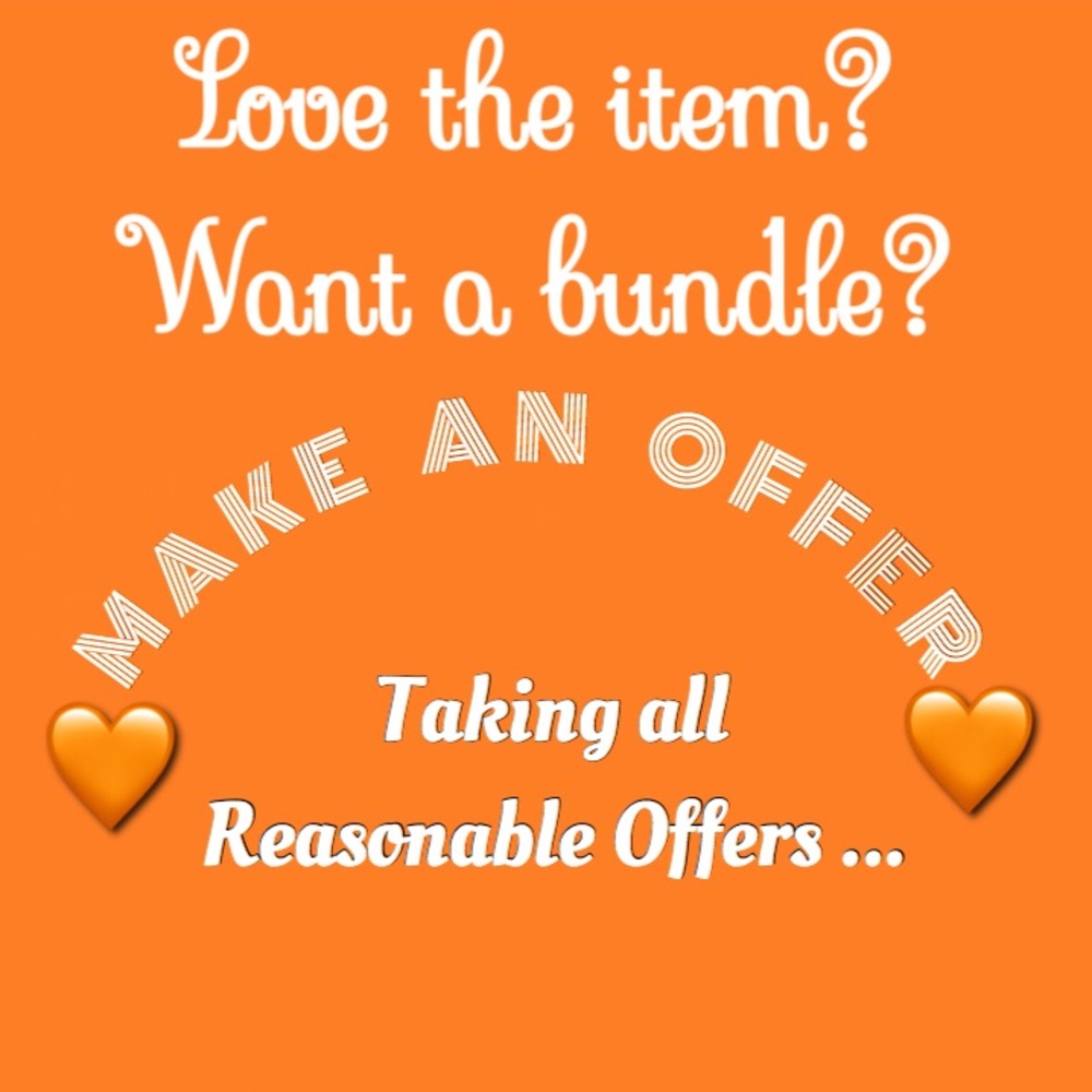 Happily taking Bundles & Offers 🧡
